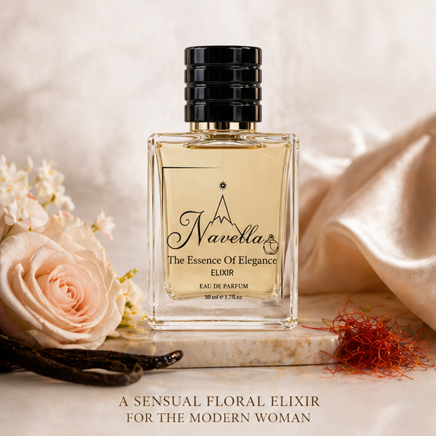 Navella Elixir perfume bottle - floral Eau De Parfum for women