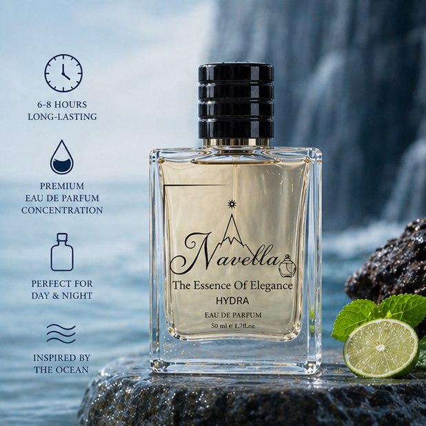 Navella Hydra long lasting Eau De Parfum packaging