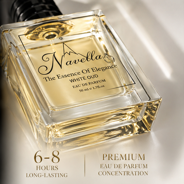 Navella White Oud woody musk fragrance notes